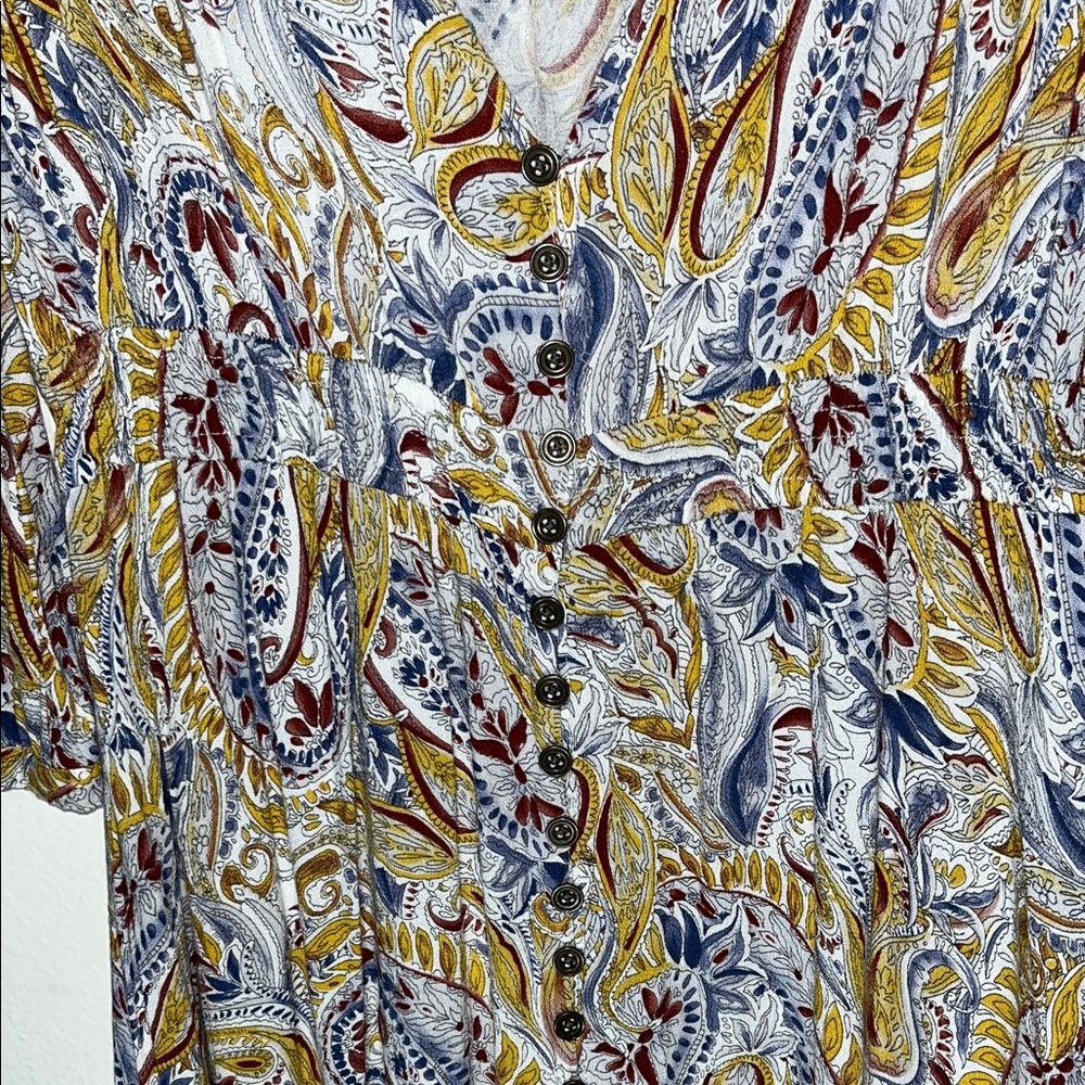 Shyanne Multicolor Paisley Maxi Dress - Picture 7 of 7